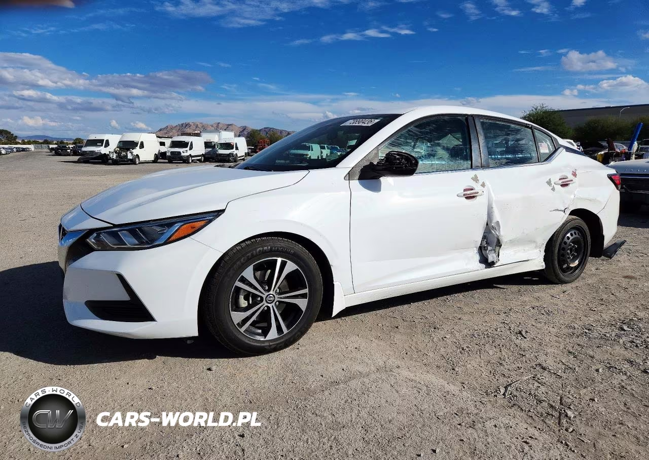 2021 Nissan Sentra Sv VIN:3N1AB8CV7MY301268 - 1