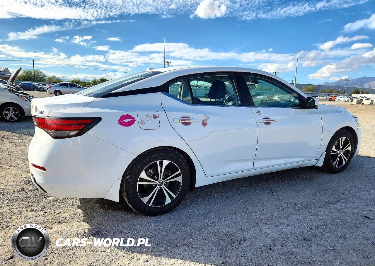 2021 Nissan Sentra Sv VIN:3N1AB8CV7MY301268 - 3