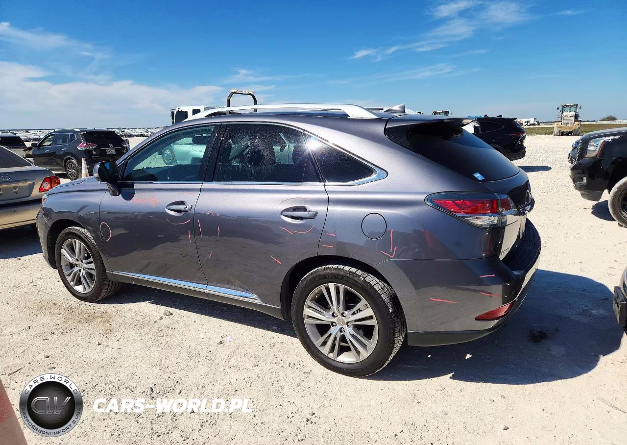 2015 Lexus Rx 350 Base VIN:2T2ZK1BA3FC176659 - 2