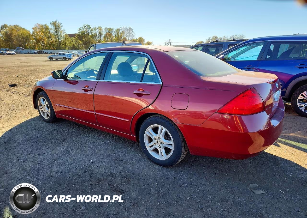 2007 Honda Accord Ex VIN:1HGCM56767A103643 - 2