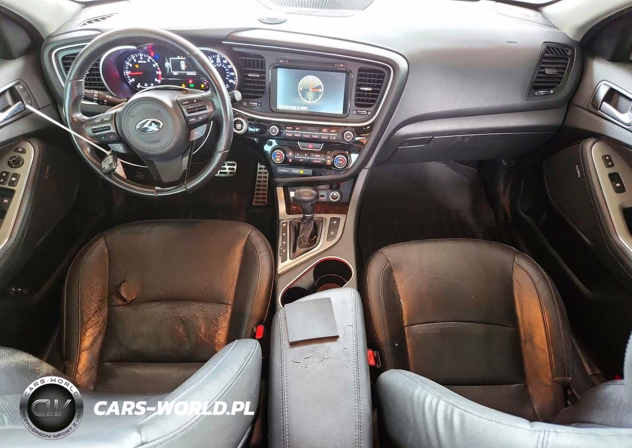 2014 Kia Optima Sx VIN:5XXGR4A73EG256601 - 8
