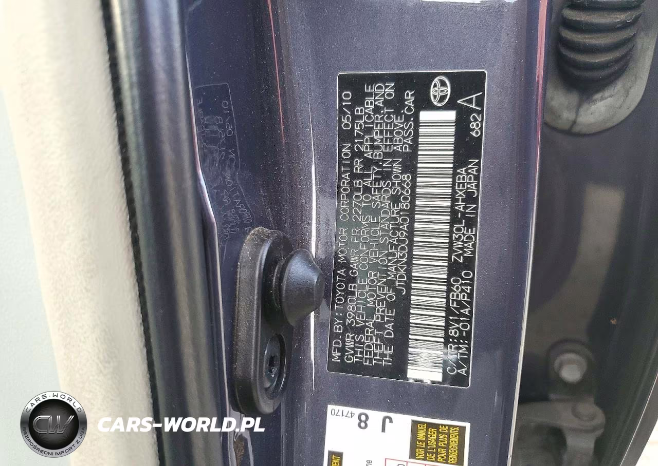 2010 Toyota Prius Ii VIN:JTDKN3DU9A0180668 - 13