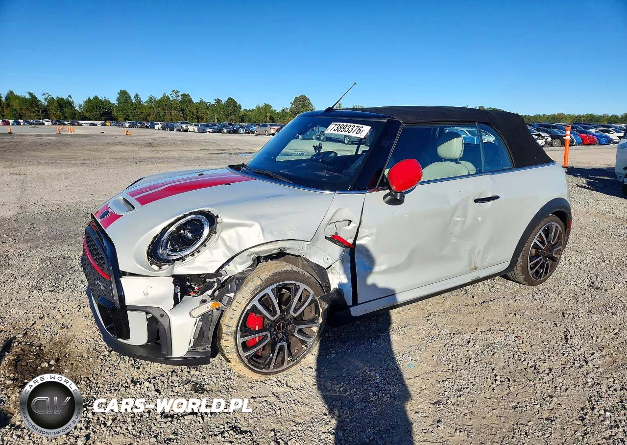 2023 Mini Cooper John Cooper Works VIN:WMW63DL0XP3P33814 - 1