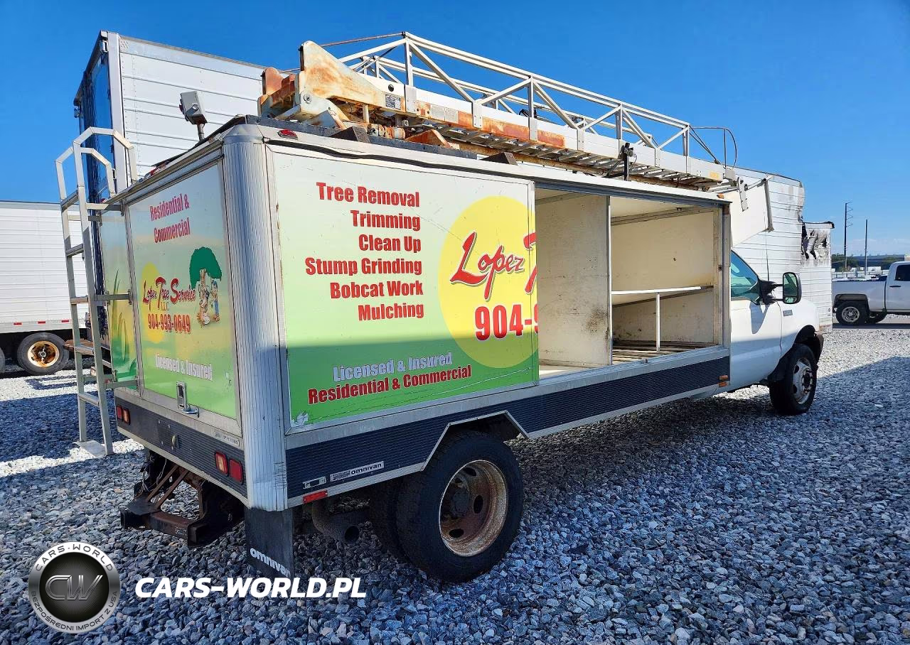 2003 Ford F550 Super Duty Bucket Truck VIN:1FDAF56P73EC42890 - 3
