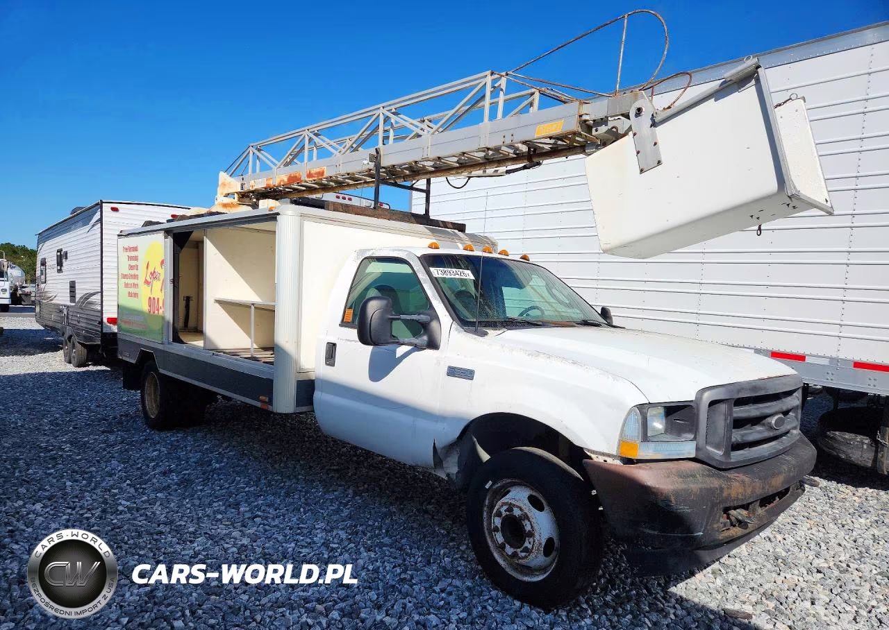 2003 Ford F550 Super Duty Bucket Truck VIN:1FDAF56P73EC42890 - 4