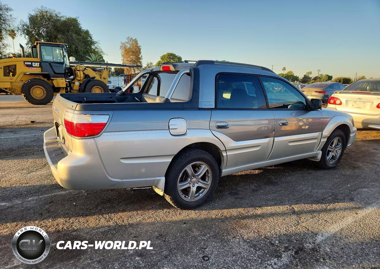 2004 Subaru Baja Turbo VIN:4S4BT63C146101037 - 3