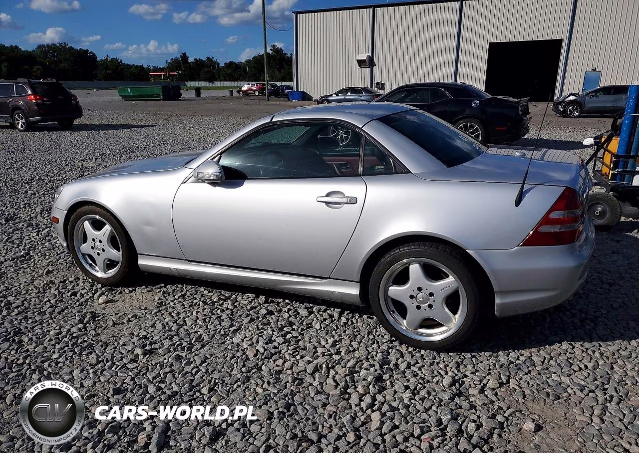 2001 Mercedes-Benz Slk 320 VIN:WDBKK65F31F209295 - 2