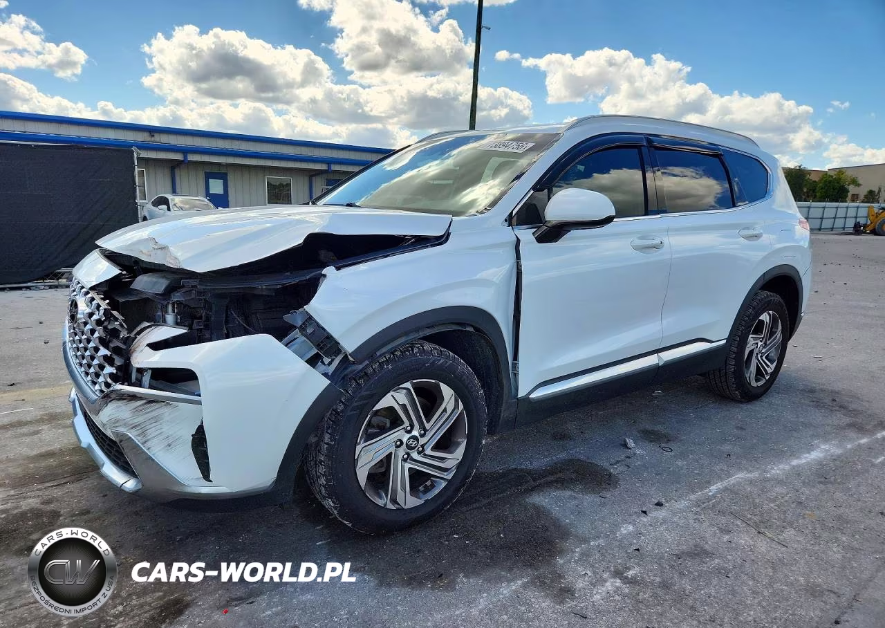 2022 Hyundai Santa Fe Sel VIN:5NMS24AJ6NH392281 - 1