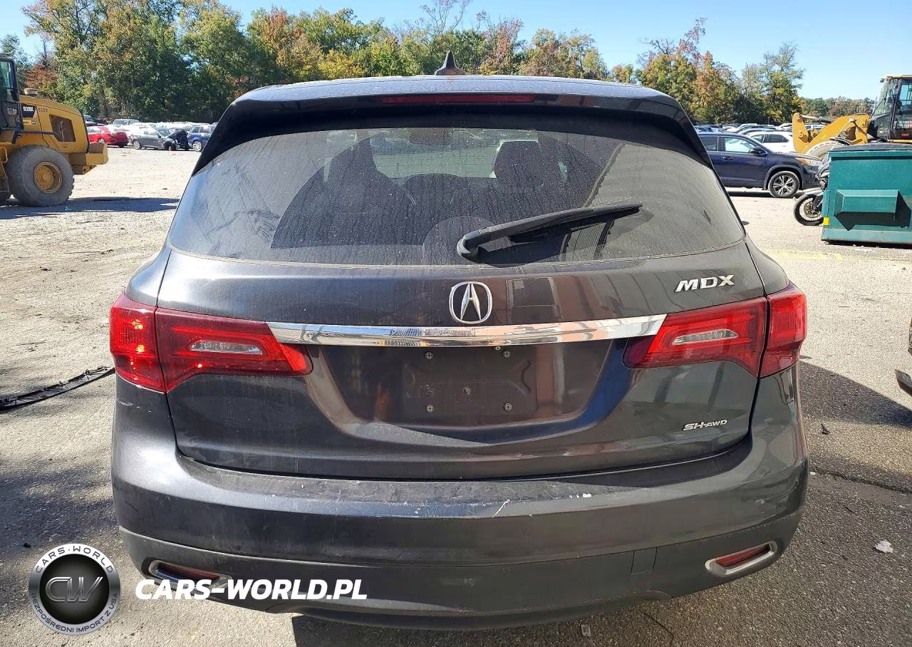 2014 Acura Mdx VIN:5FRYD4H25EB010132 - 6