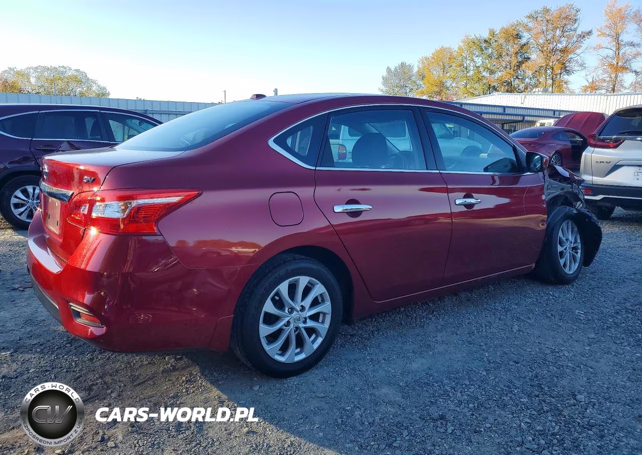 2018 Nissan Sentra Sv VIN:3N1AB7AP8JY223593 - 3