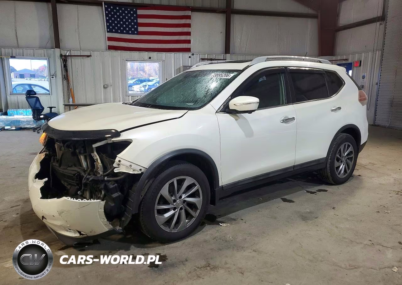 2015 Nissan Rogue Sl VIN:5N1AT2MV6FC811382 - 1