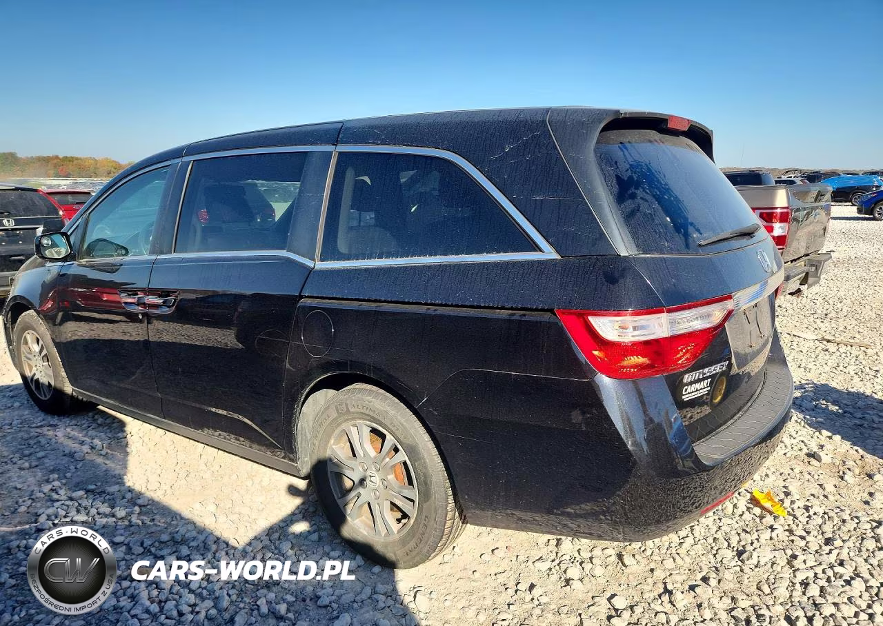 2013 Honda Odyssey Exl VIN:5FNRL5H65DB005206 - 2