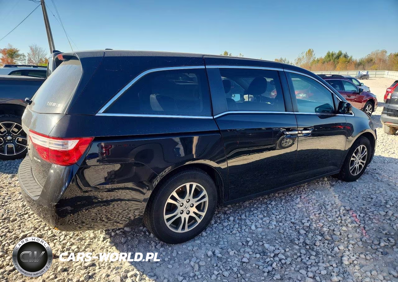 2013 Honda Odyssey Exl VIN:5FNRL5H65DB005206 - 3