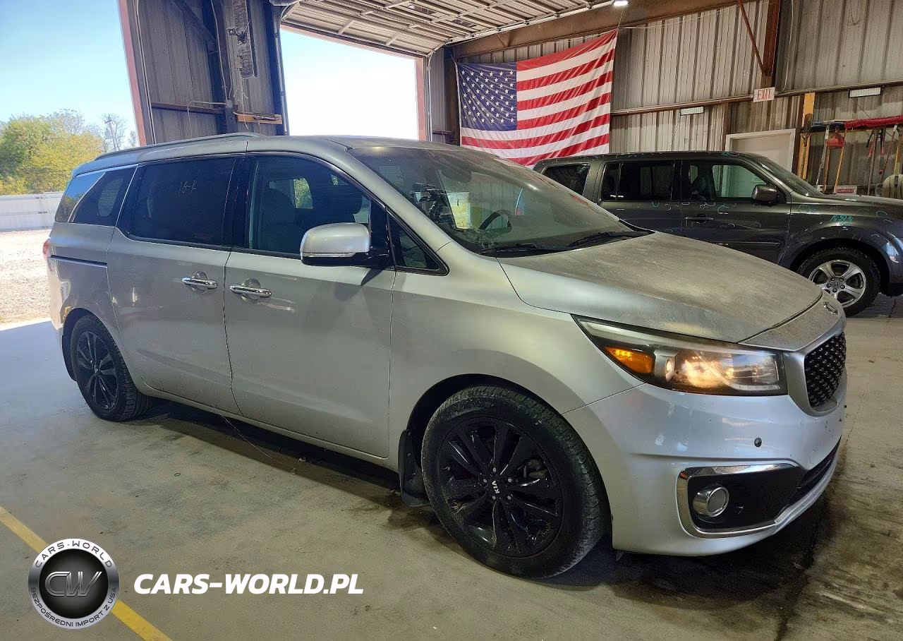 2015 Kia Sedona Sxl VIN:KNDME5C18F6028851 - 4