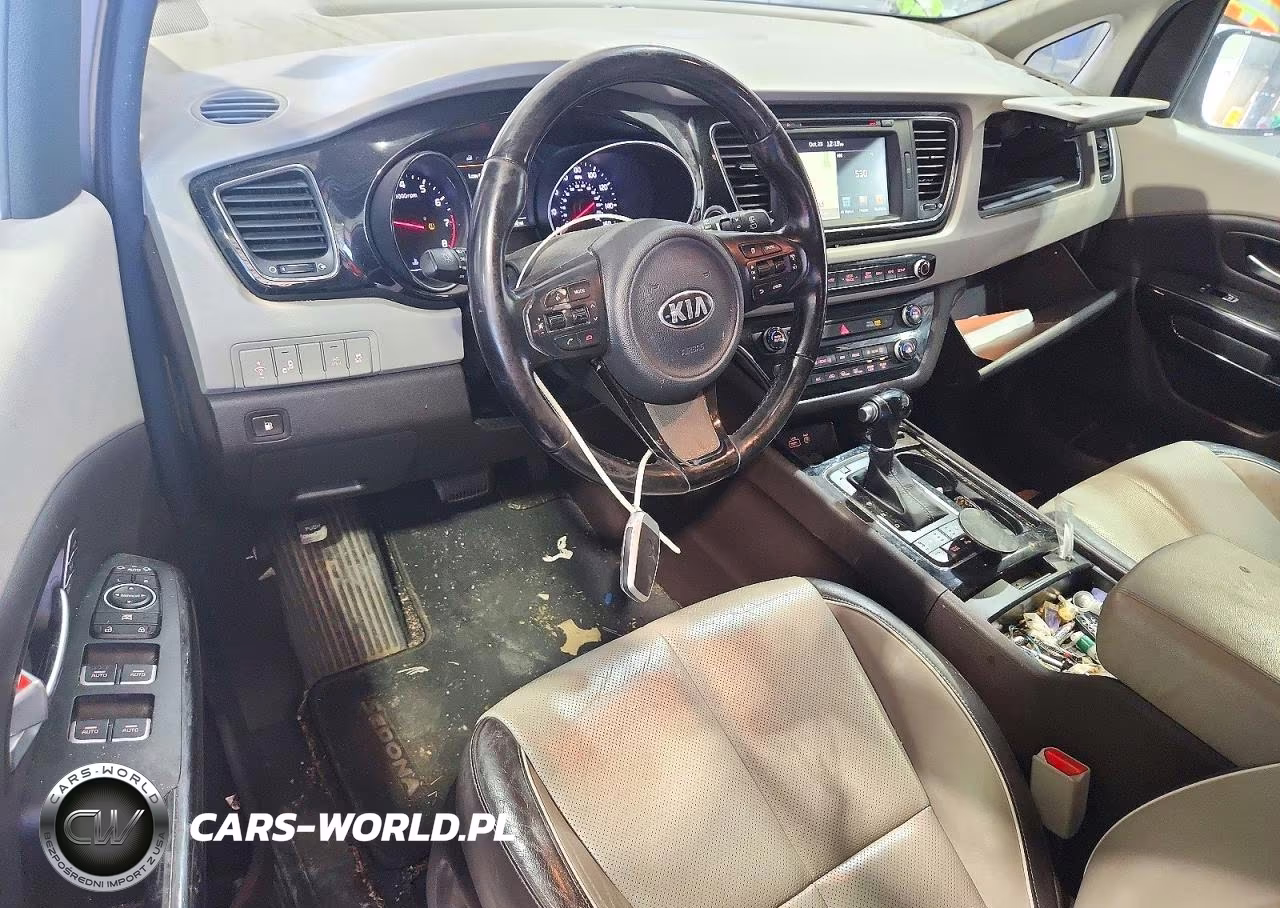 2015 Kia Sedona Sxl VIN:KNDME5C18F6028851 - 8