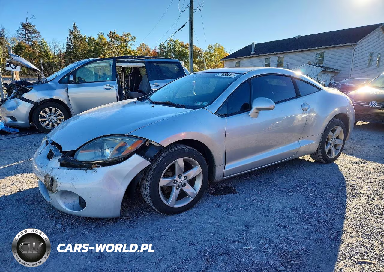 2007 Mitsubishi Eclipse Gs VIN:4A3AK24F47E026054 - 1