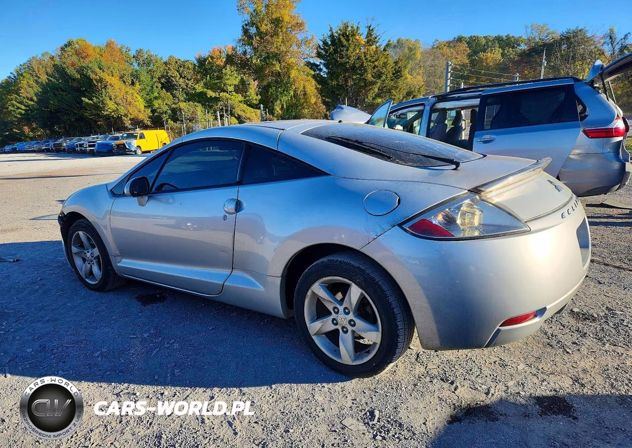 2007 Mitsubishi Eclipse Gs VIN:4A3AK24F47E026054 - 2
