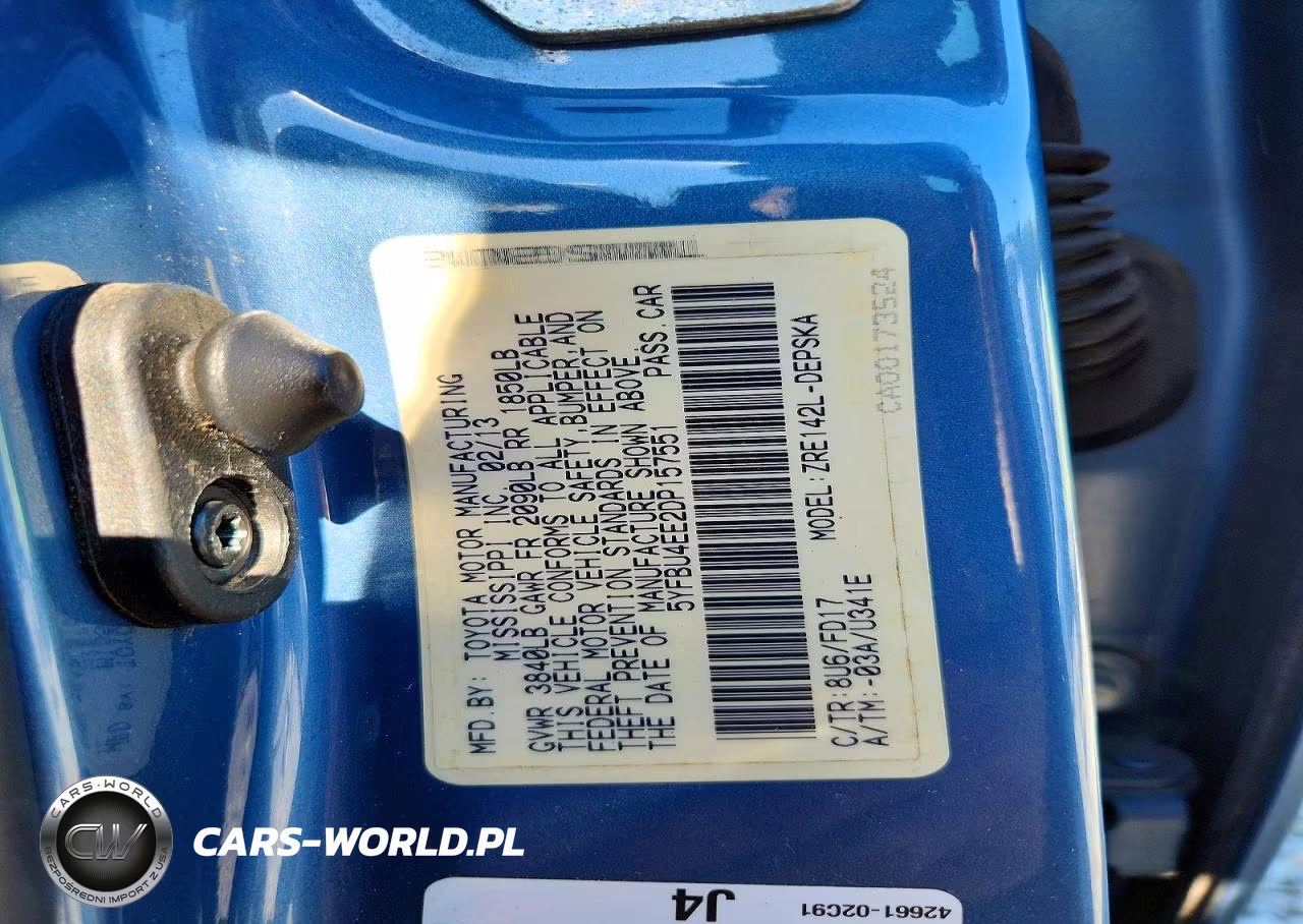 2013 Toyota Corolla S VIN:5YFBU4EE2DP157551 - 12
