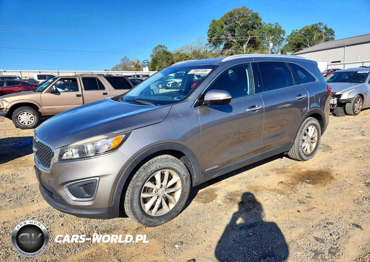 2017 Kia Sorento Lx V6 VIN:5XYPGDA51HG193678 - 1