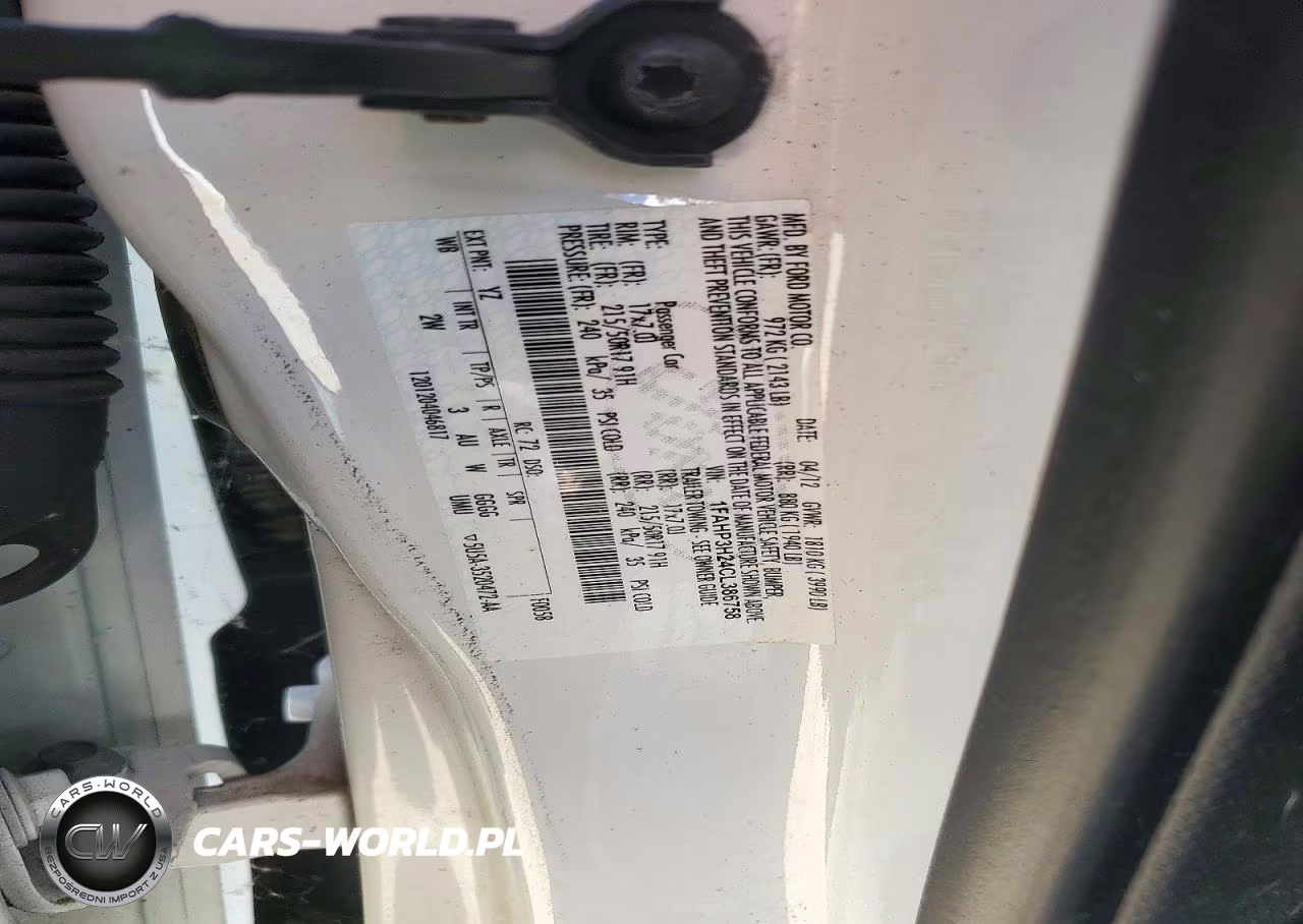 2012 Ford Focus Sel VIN:1FAHP3H24CL386758 - 12