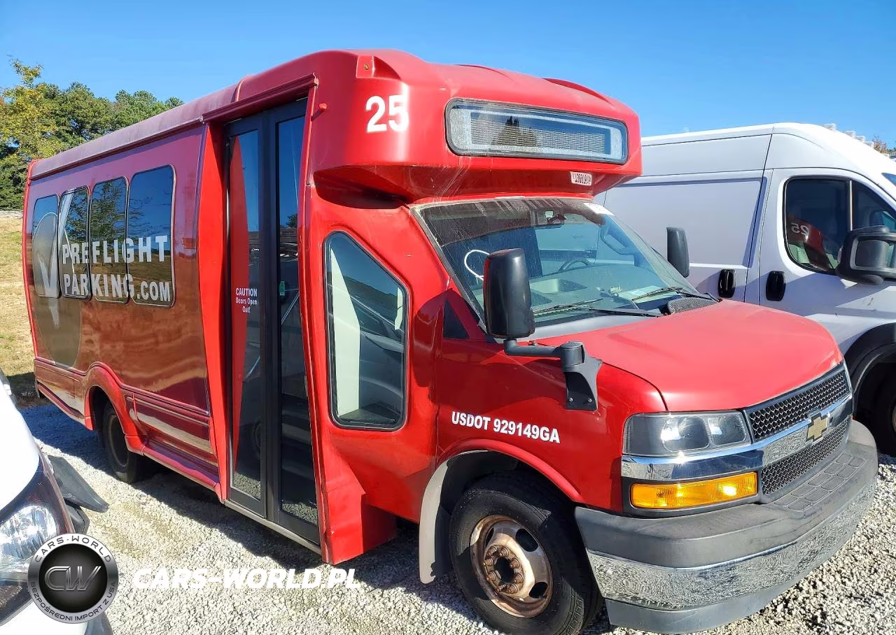 2018 Chevrolet Express Shuttle Bus VIN:1HA6GUCB3JN003288 - 4
