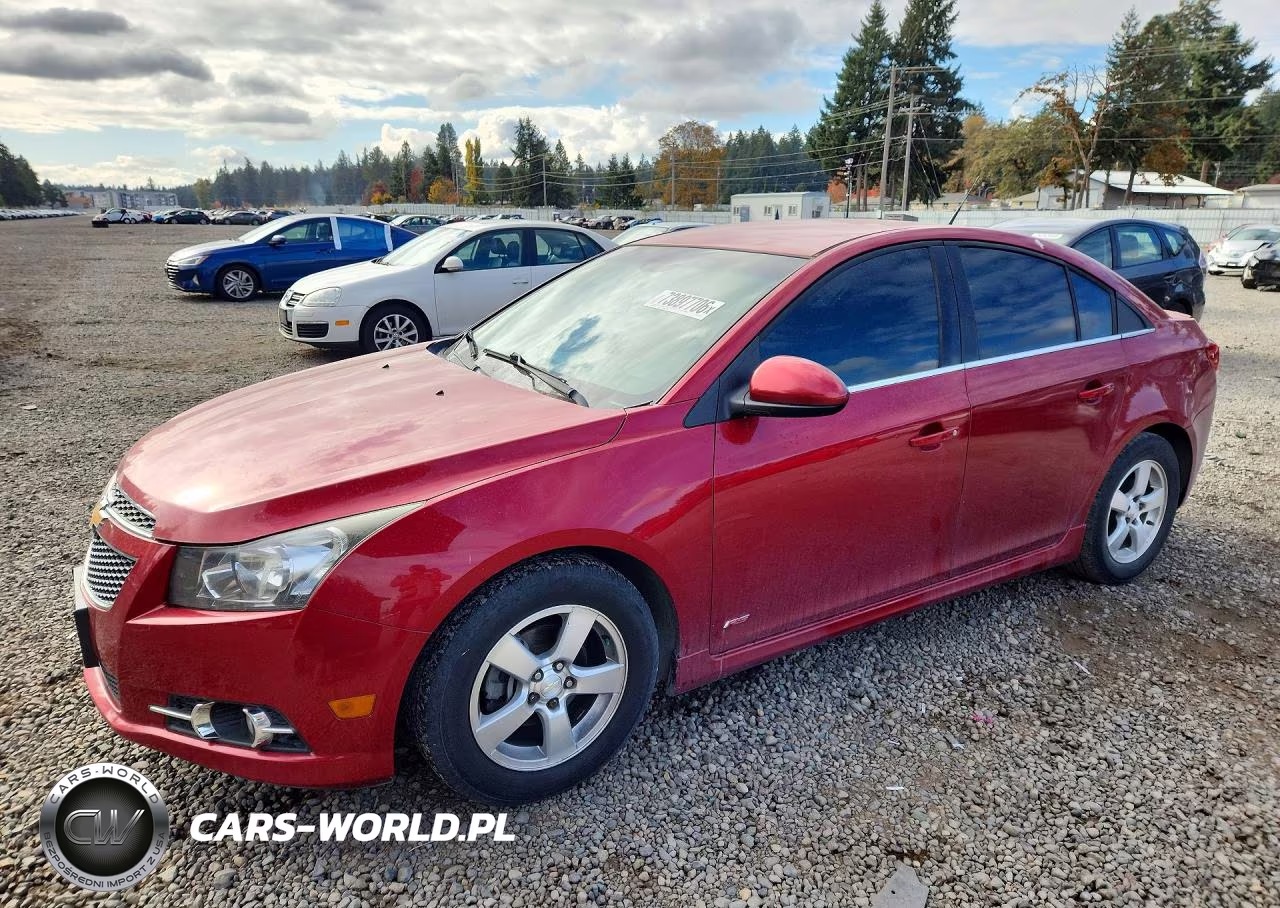 2013 Chevrolet Cruze Lt VIN:1G1PC5SB9D7109337 - 1