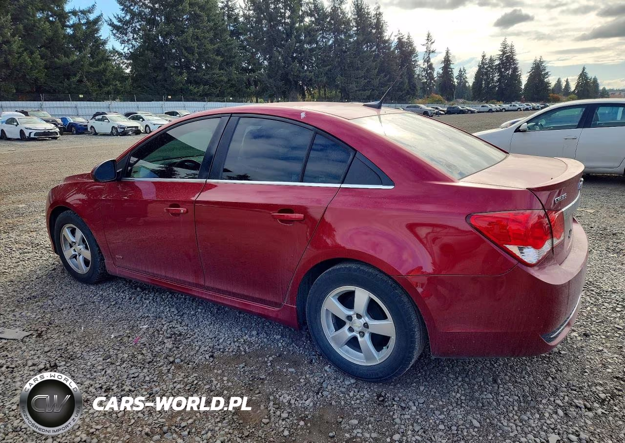 2013 Chevrolet Cruze Lt VIN:1G1PC5SB9D7109337 - 2