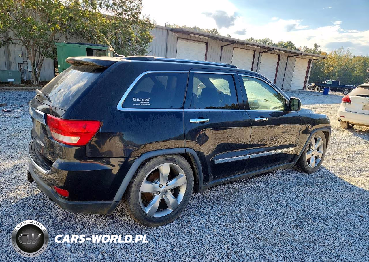 2013 Jeep Grand Cherokee Overland VIN:1C4RJFCT5DC522916 - 3