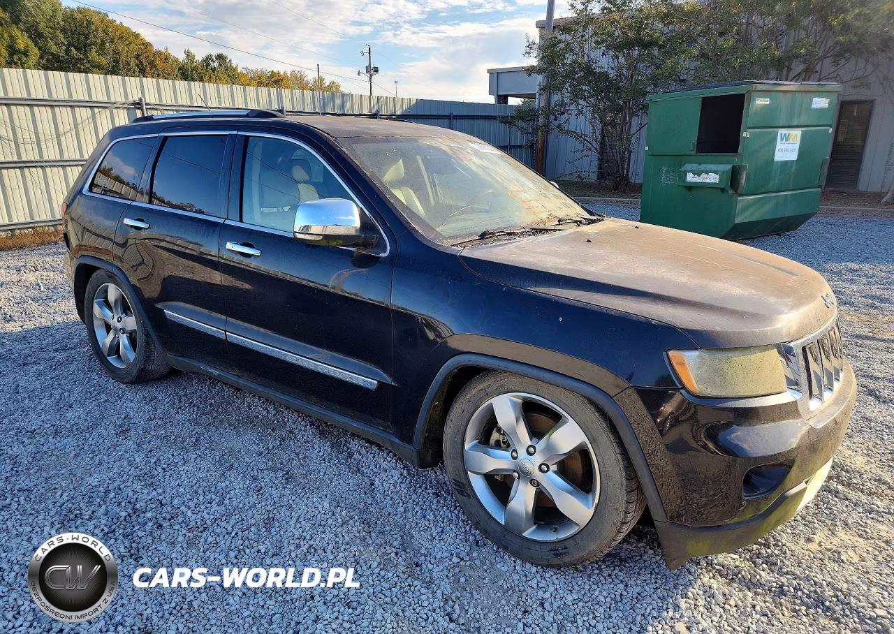 2013 Jeep Grand Cherokee Overland VIN:1C4RJFCT5DC522916 - 4
