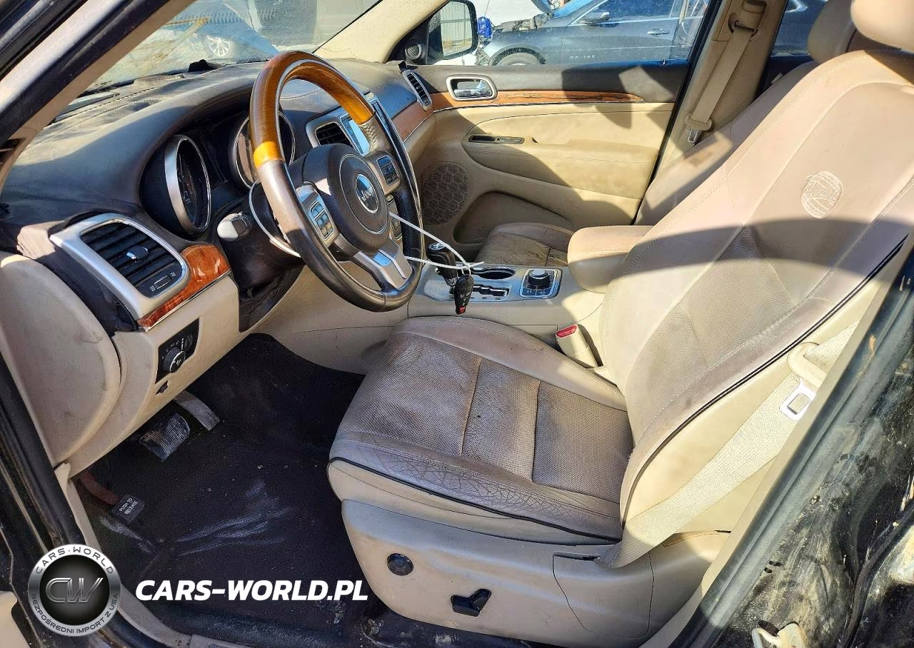 2013 Jeep Grand Cherokee Overland VIN:1C4RJFCT5DC522916 - 7