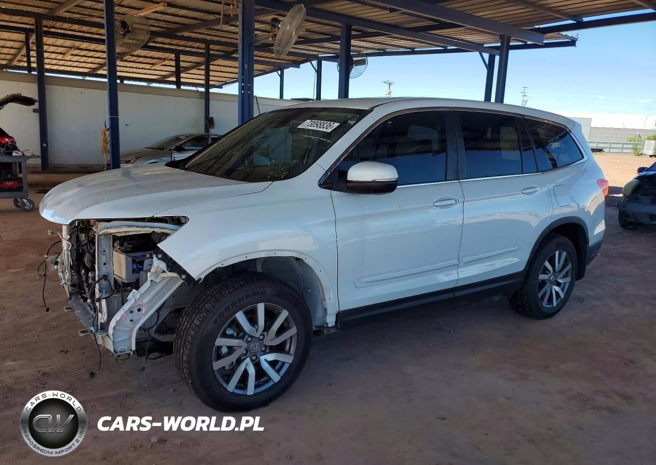 2022 Honda Pilot Exl VIN:5FNYF6H59NB019904 - 1