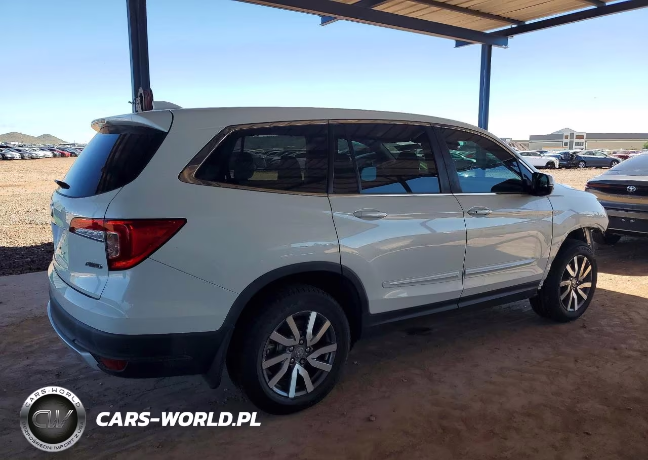 2022 Honda Pilot Exl VIN:5FNYF6H59NB019904 - 3