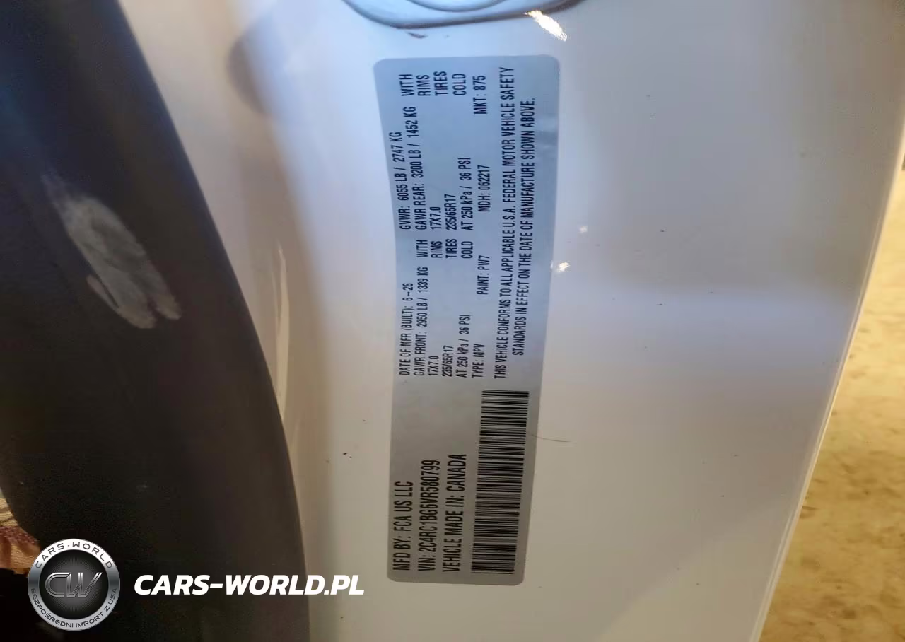 2027 Chrysler Pacifica Select VIN:2C4RC1BG6VR580799 - 13