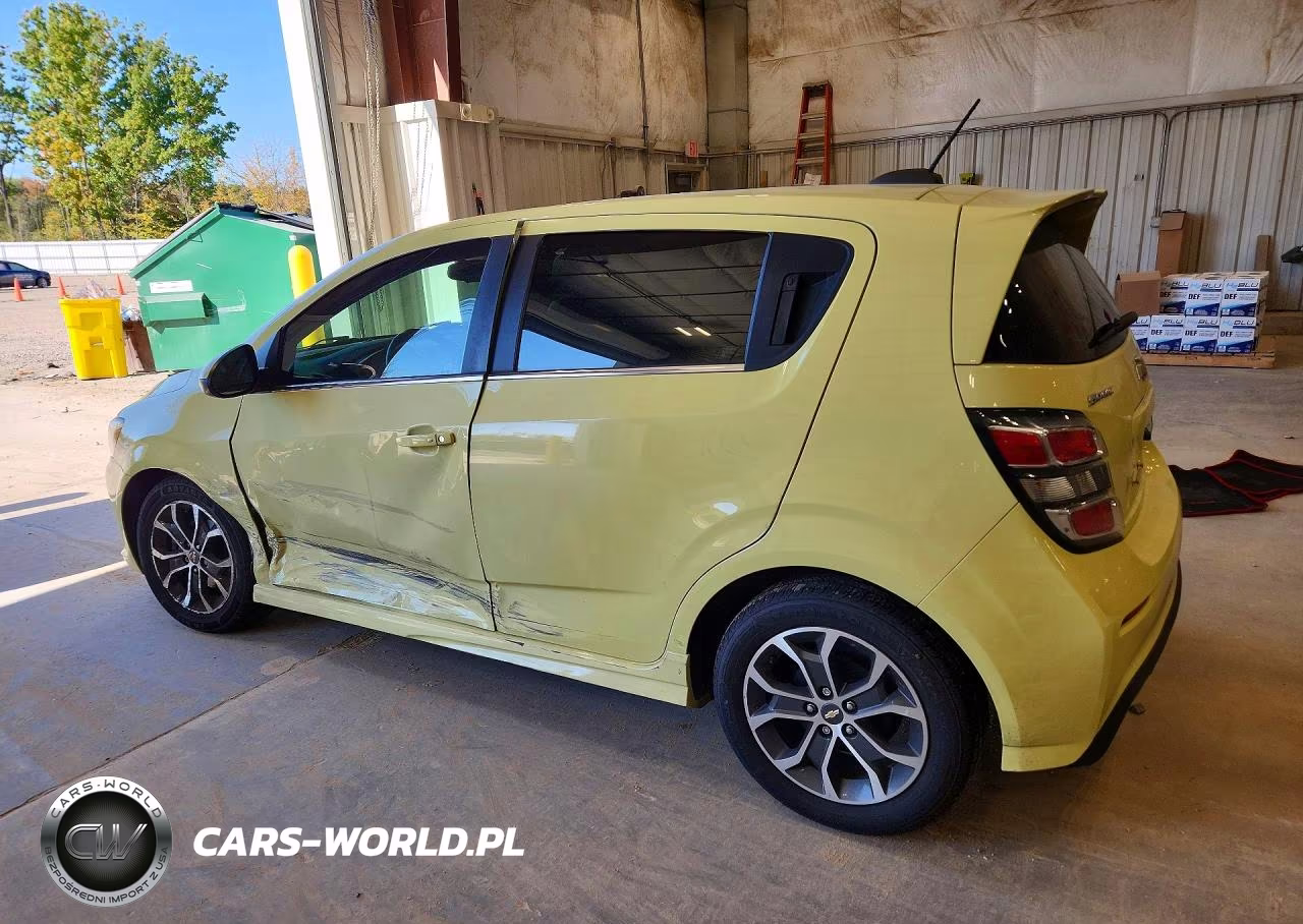 2017 Chevrolet Sonic Lt VIN:1G1JD6SH7H4154930 - 2