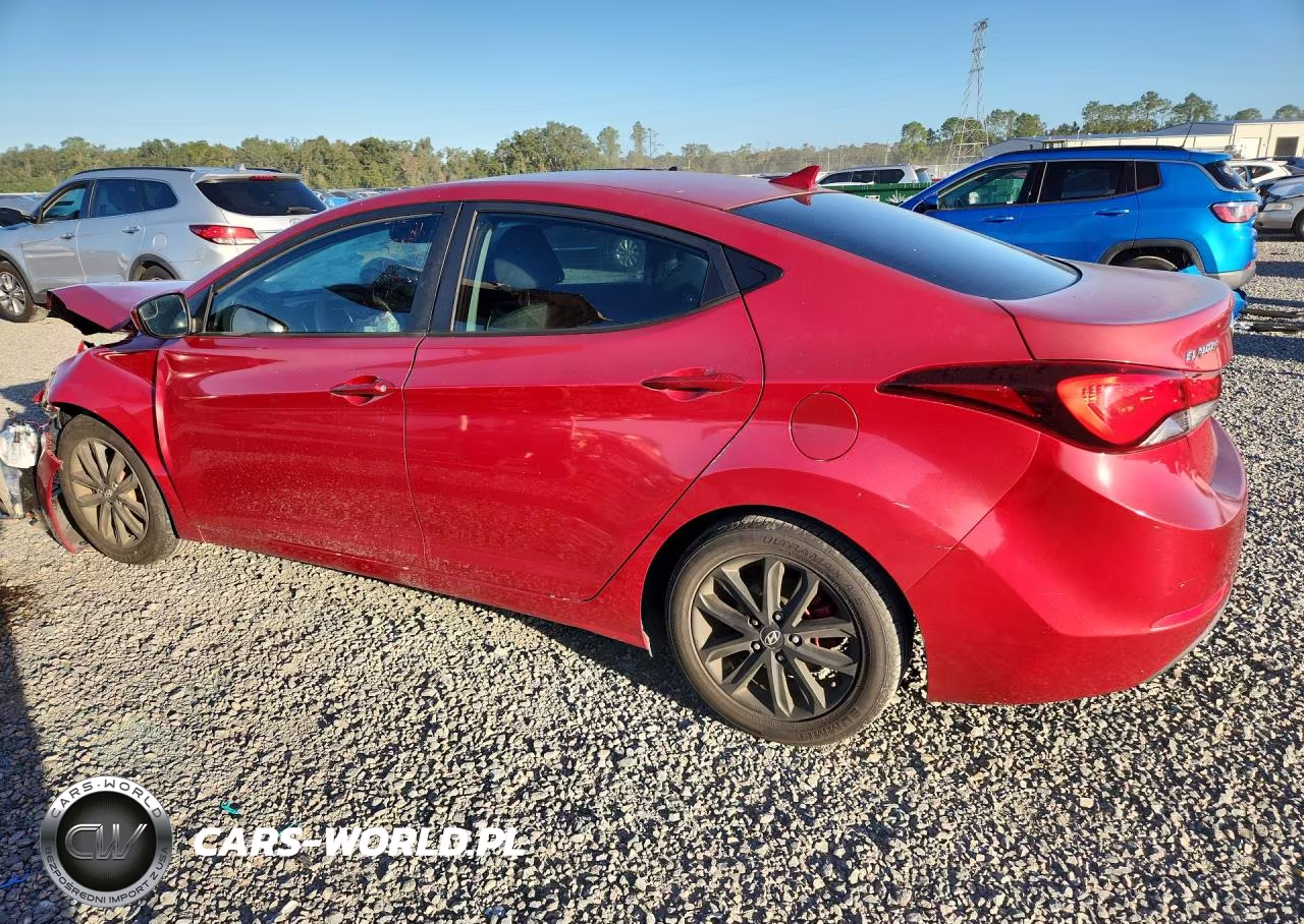 2016 Hyundai Elantra Se VIN:KMHDH4AE7GU480323 - 2
