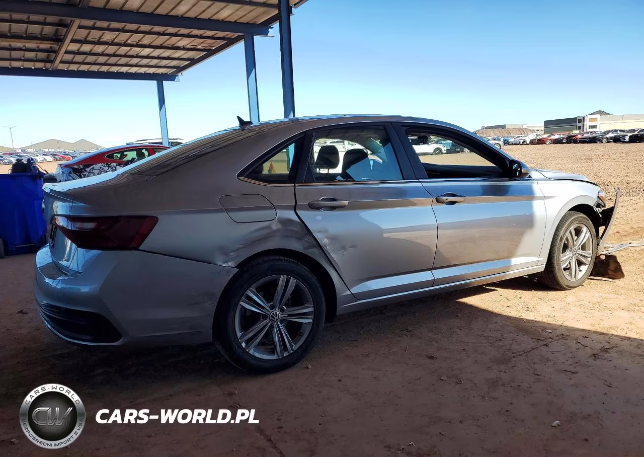 2024 Volkswagen Jetta Se VIN:3VW7M7BU5RM083346 - 3
