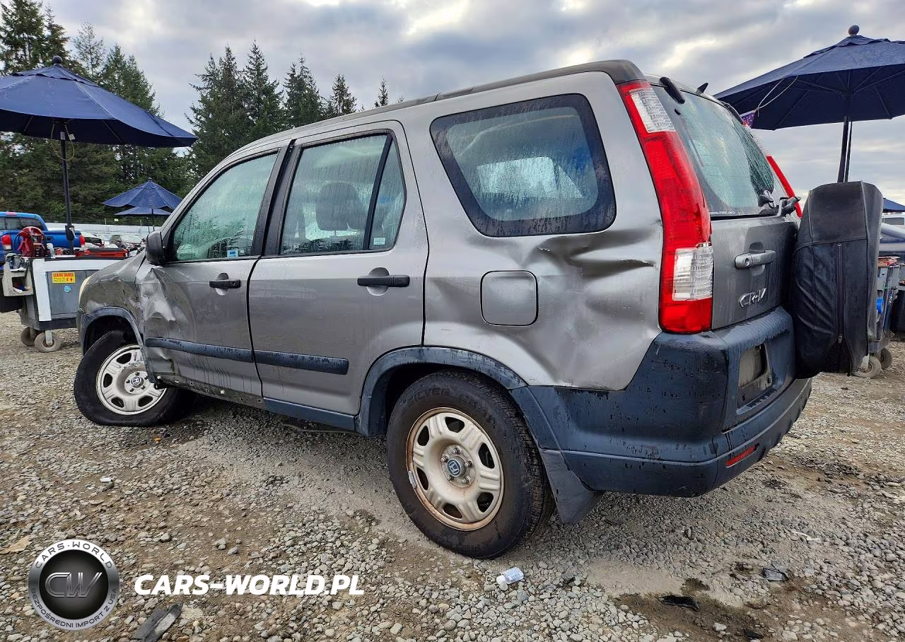 2005 Honda Cr-V Lx VIN:JHLRD78585C053493 - 2