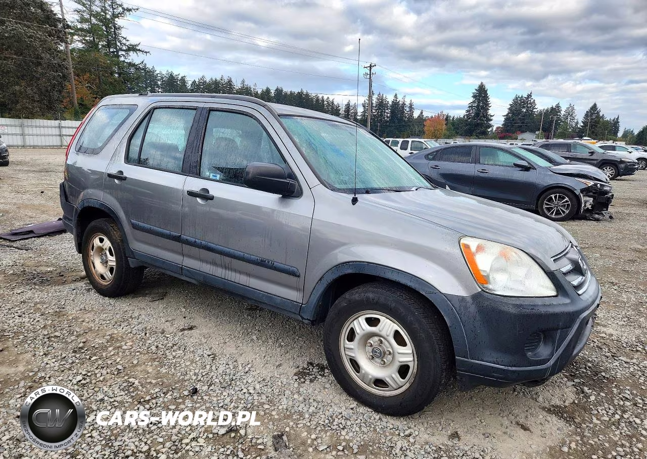 2005 Honda Cr-V Lx VIN:JHLRD78585C053493 - 4