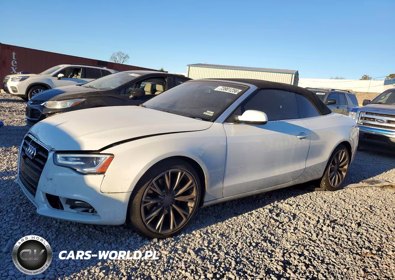 2014 Audi A5 Premium VIN:WAUAFAFH5EN012495 - 1