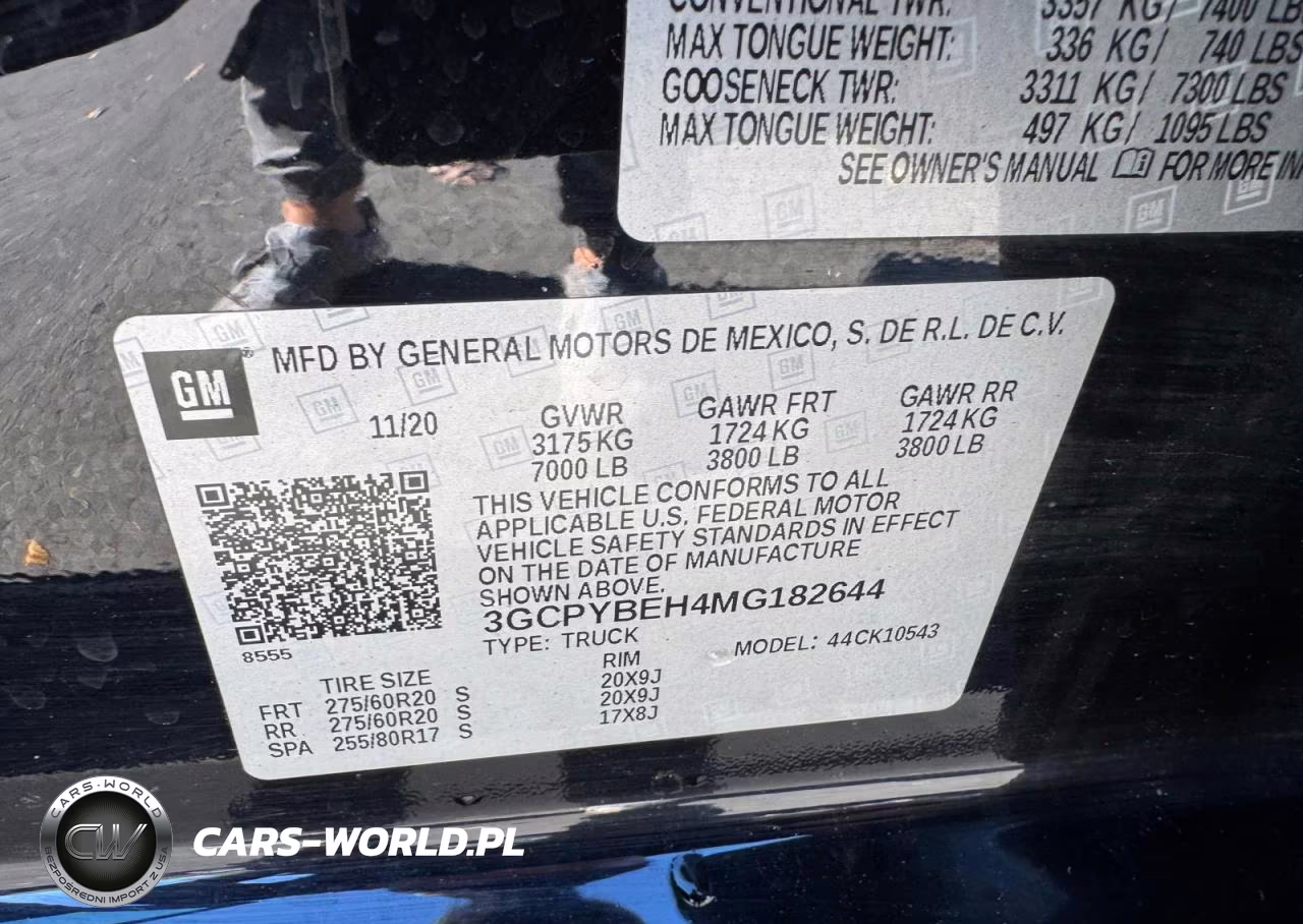 2021 Chevrolet Silverado K1500 Custom VIN:3GCPYBEH4MG182644 - 12