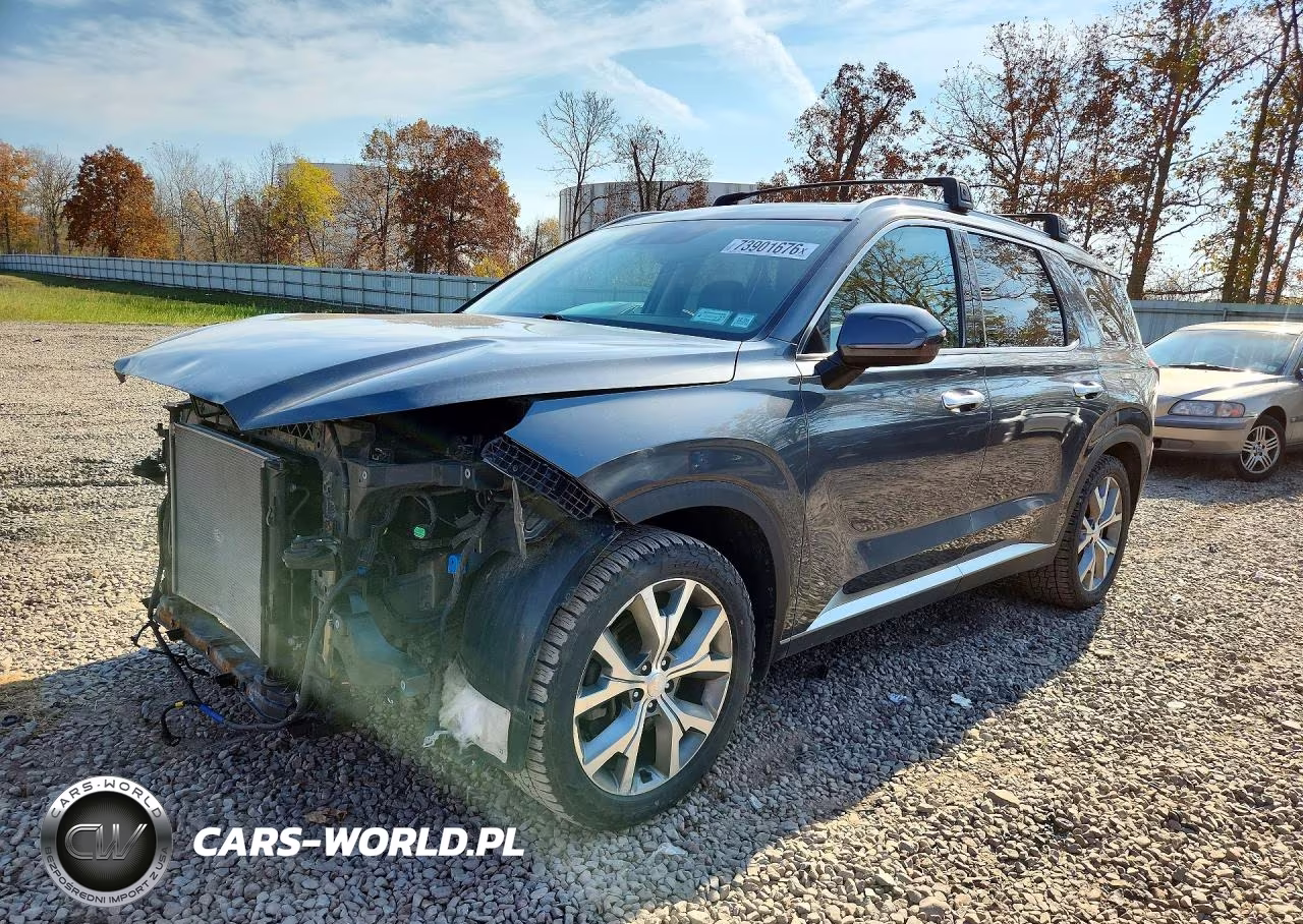 2021 Hyundai Palisade Sel VIN:KM8R4DHE6MU203228 - 1