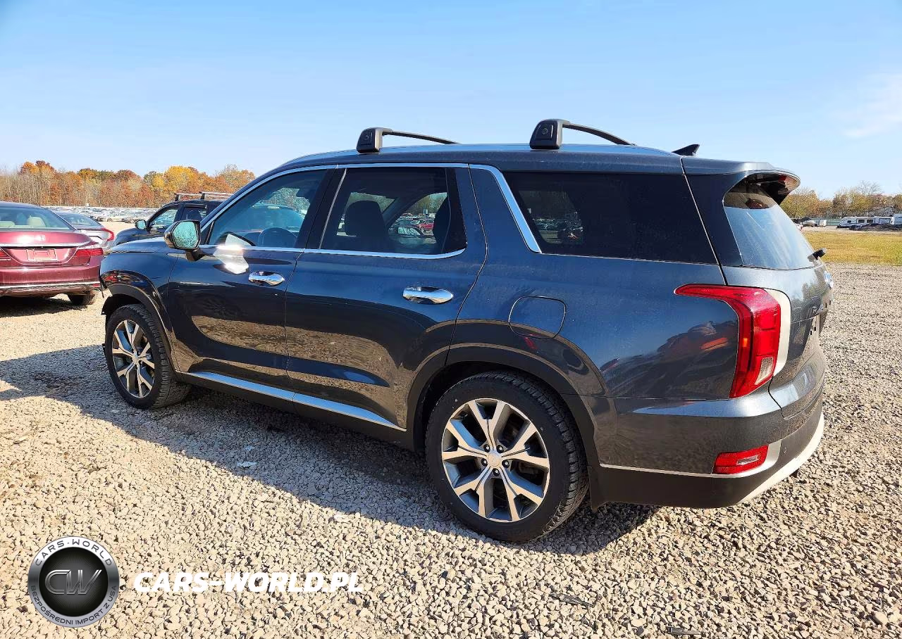 2021 Hyundai Palisade Sel VIN:KM8R4DHE6MU203228 - 2