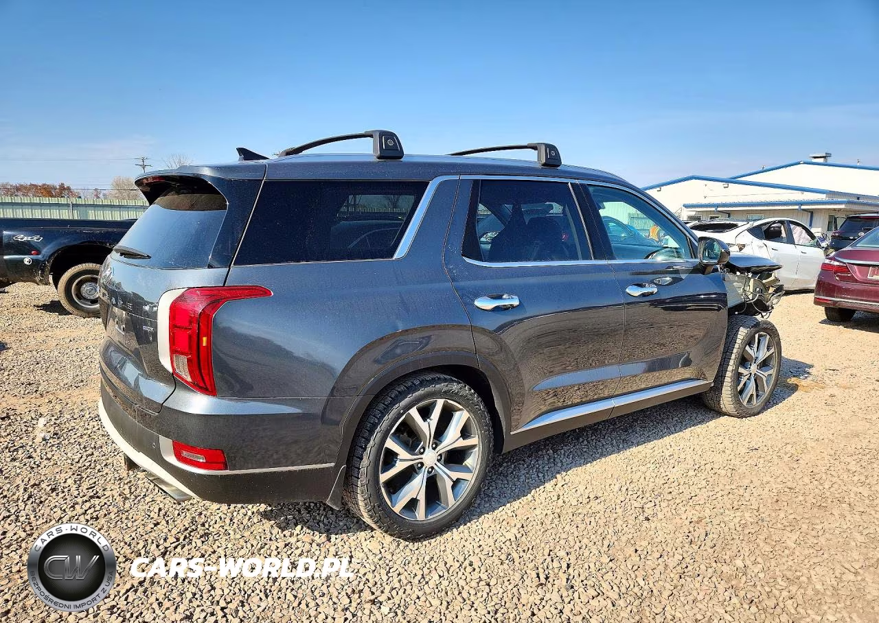 2021 Hyundai Palisade Sel VIN:KM8R4DHE6MU203228 - 3