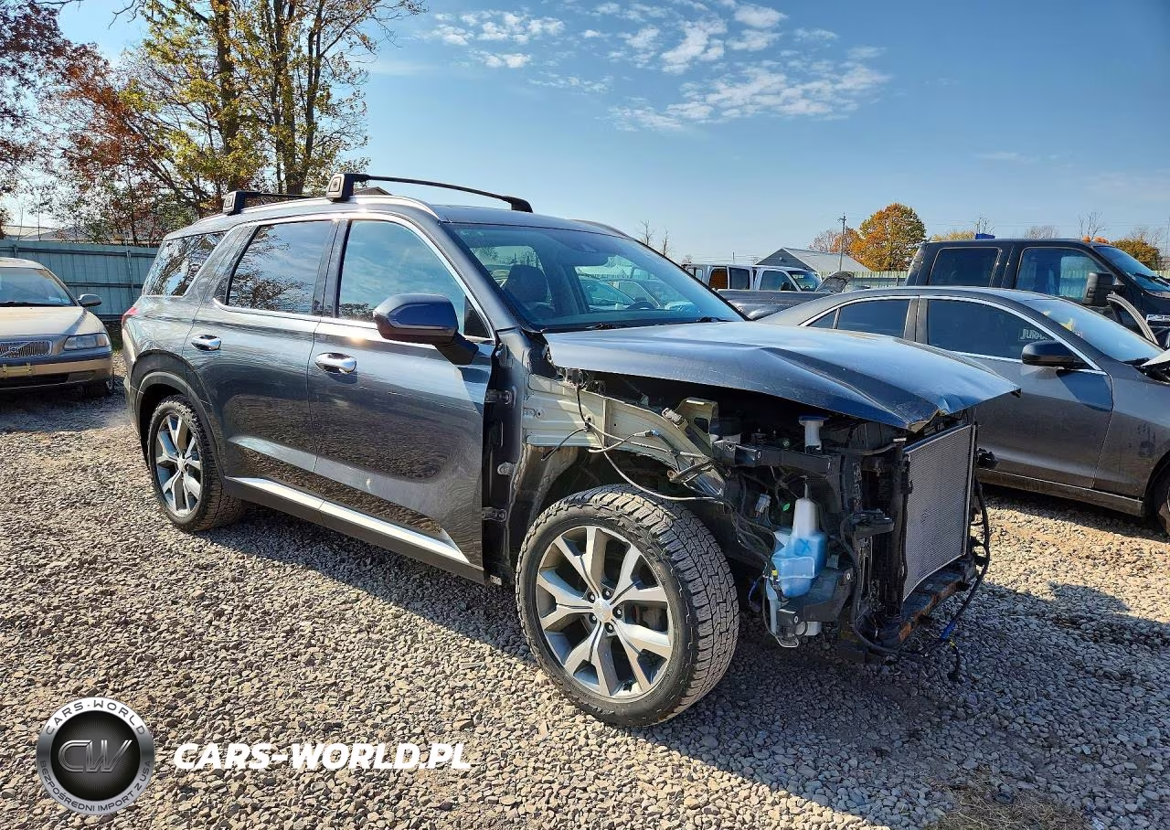 2021 Hyundai Palisade Sel VIN:KM8R4DHE6MU203228 - 4