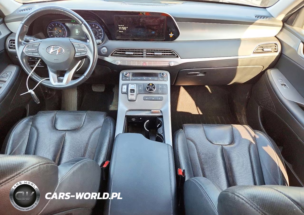 2021 Hyundai Palisade Sel VIN:KM8R4DHE6MU203228 - 8