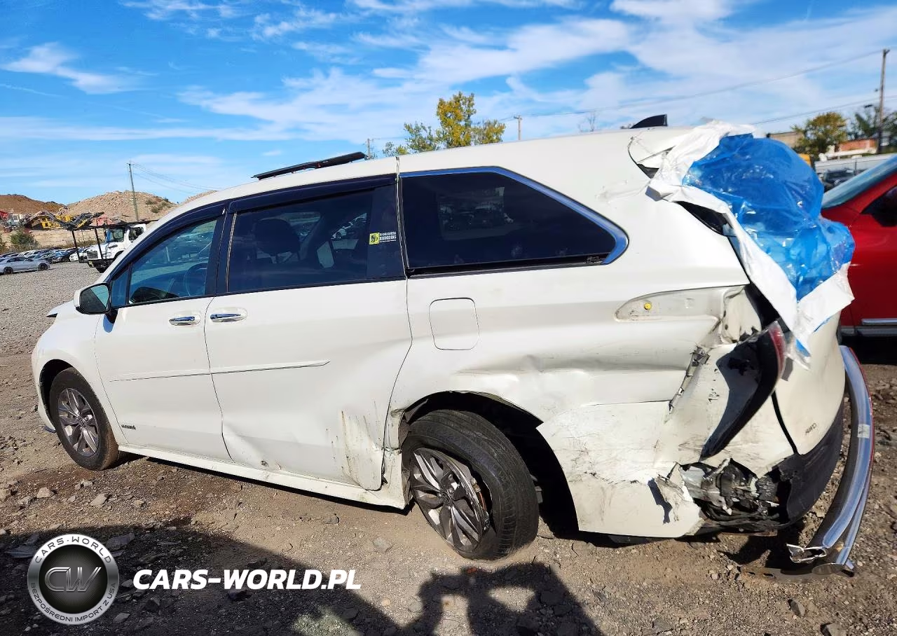 2021 Toyota Sienna Xle VIN:5TDYRKEC0MS051685 - 2