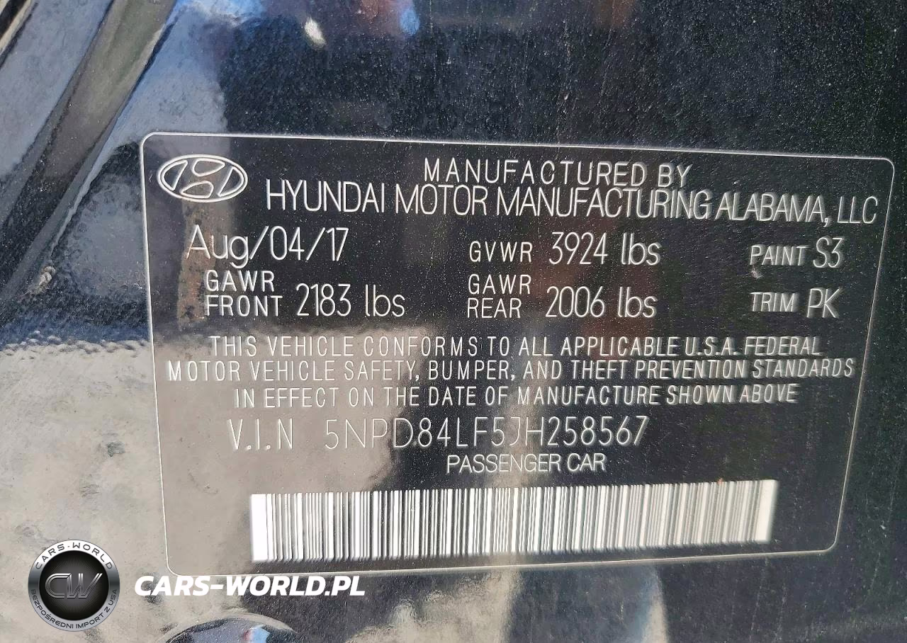 2018 Hyundai Elantra Sel VIN:5NPD84LF5JH258567 - 13