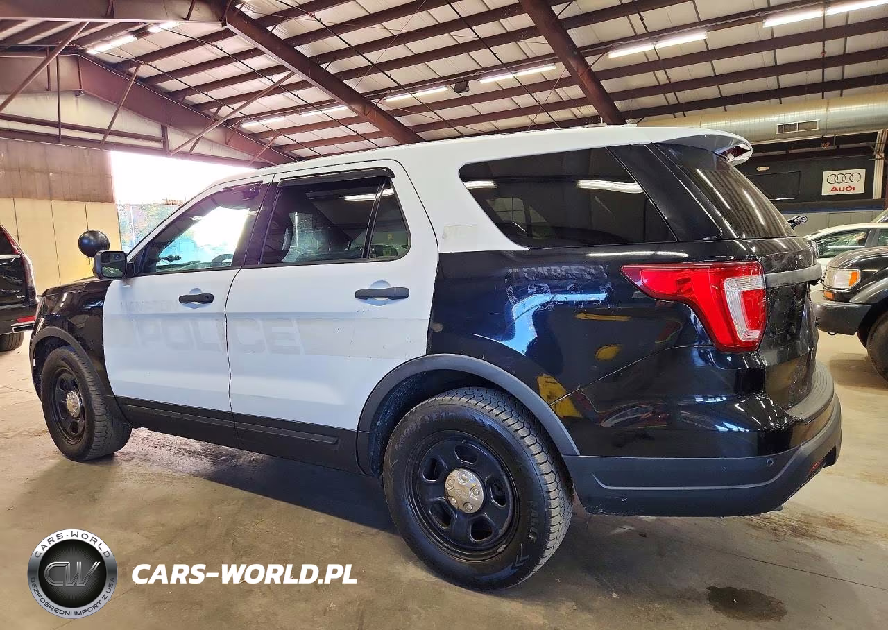 2019 Ford Explorer Police Interceptor VIN:1FM5K8AR4KGB23916 - 2
