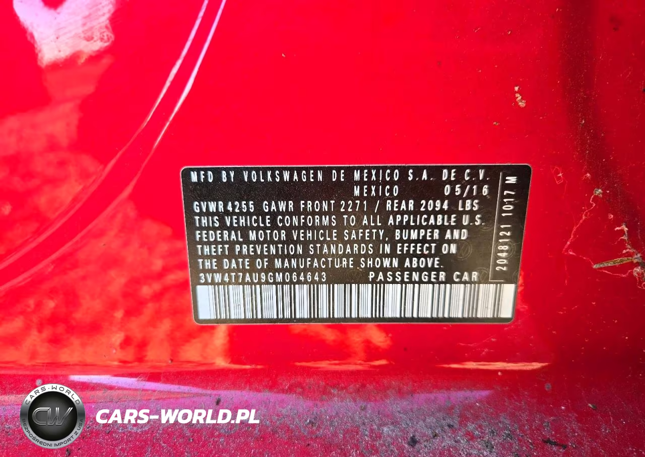 2016 Volkswagen Gti S-Se VIN:3VW4T7AU9GM064643 - 12