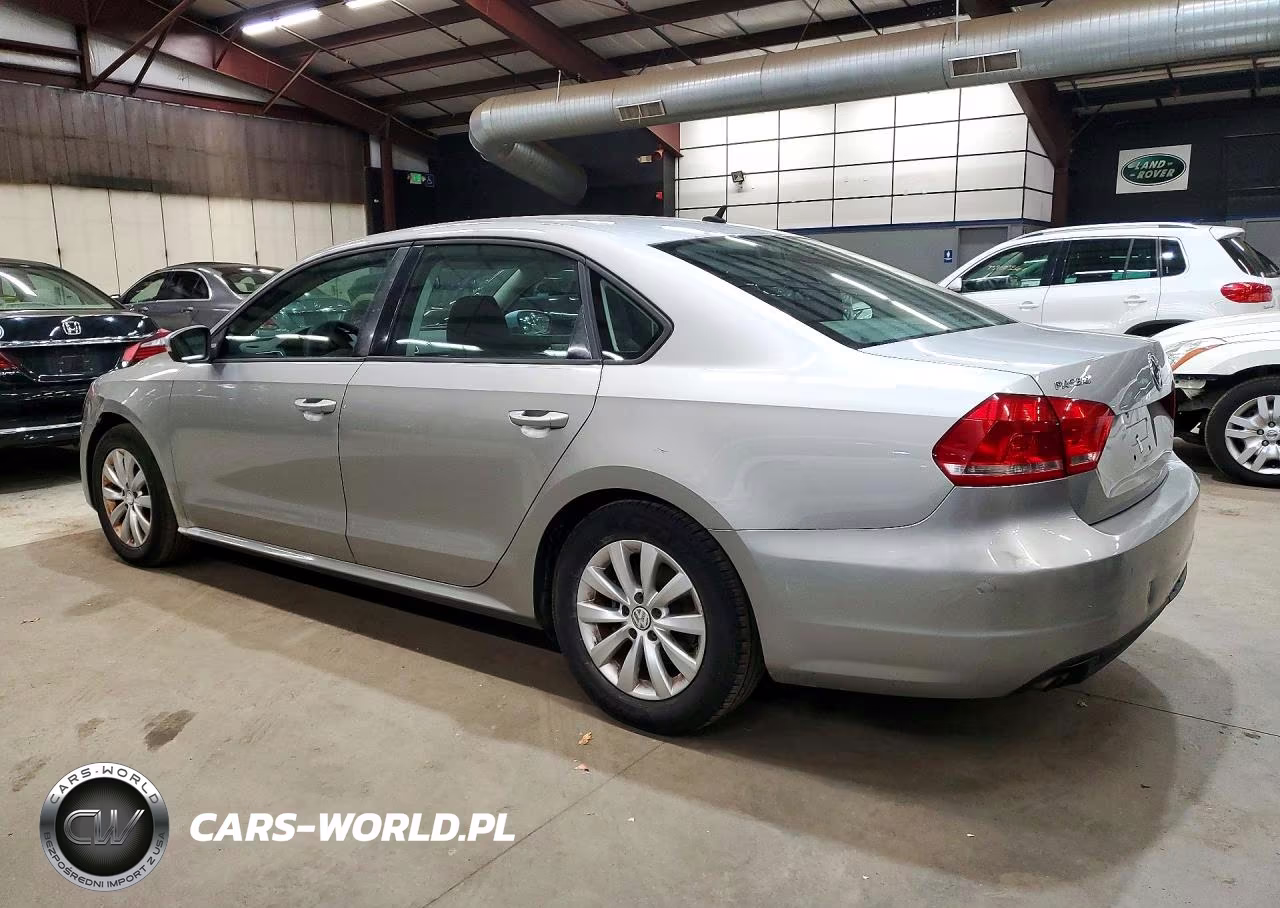 2013 Volkswagen Passat S VIN:1VWAP7A30DC004861 - 2